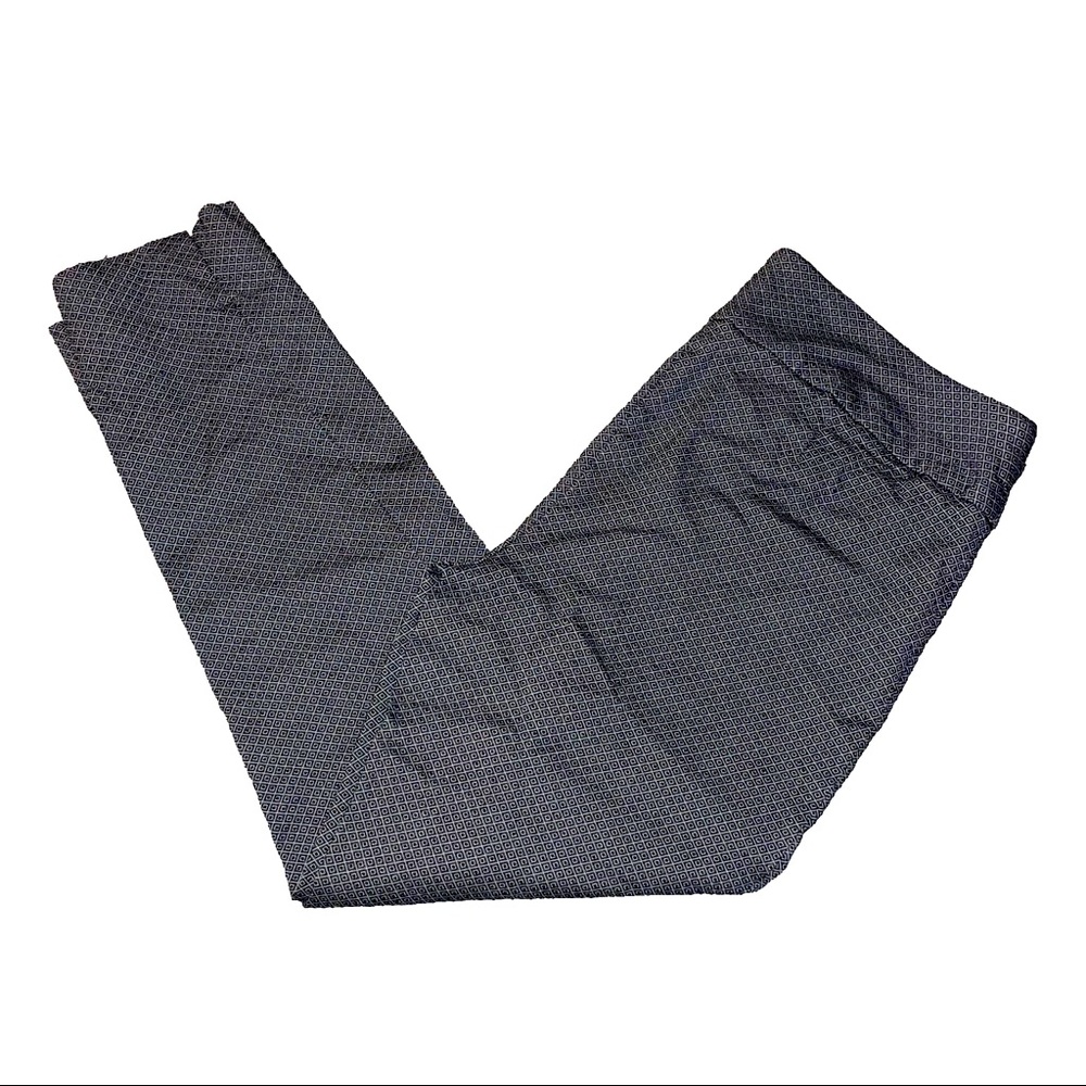 Roz & Ali Black Heathered Knit Pants
